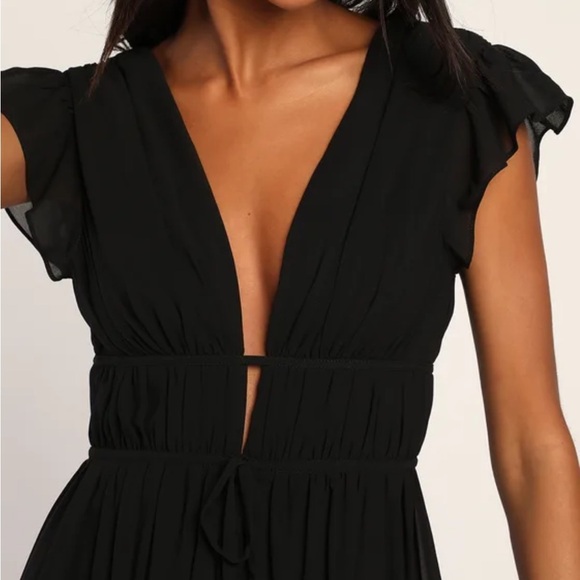 Lulus formal gown Black - Picture 3 of 13